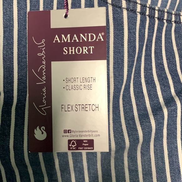 2/$15. Woman’s Gloria Vanderbilt Amanda Short, both size 10, both NWT 2/$15 - Picture 8 of 9